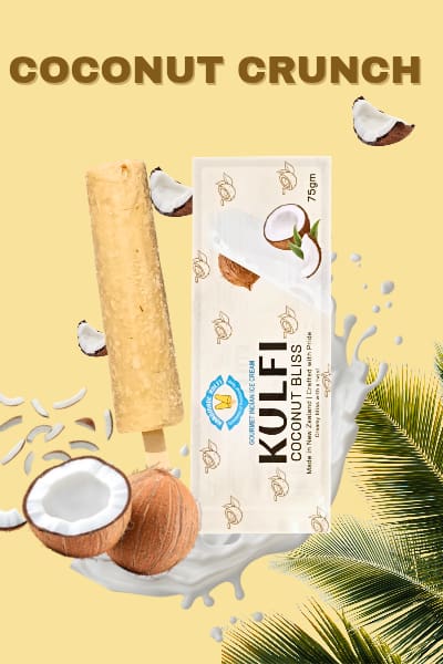 coconut kulfi