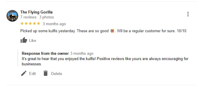 Handmade Kulfi In New Zealand Google My Business Review 1